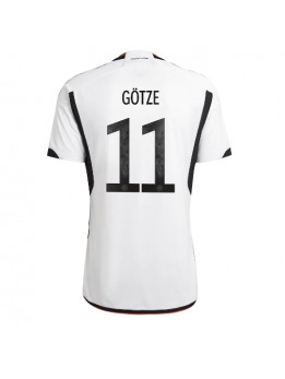Deutschland Mario Gotze #11 Heimtrikot WM 2022 Kurzarm